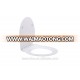 Hot sale open front soft close bathroom slimline toilet seat