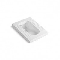 T6015 hot sale white ceramic squat toilet